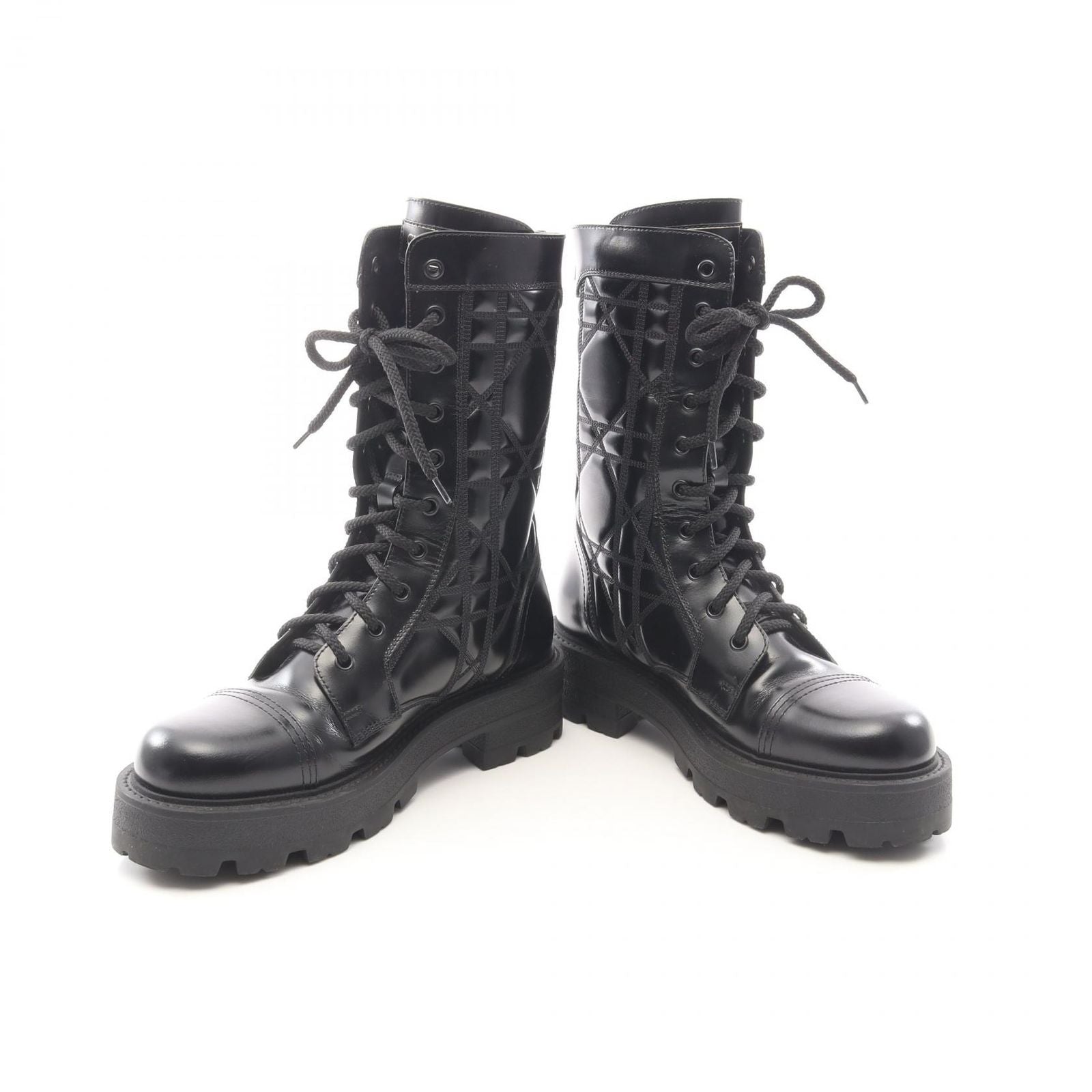 Dior Boots D-unit Cannage Leather — view 3