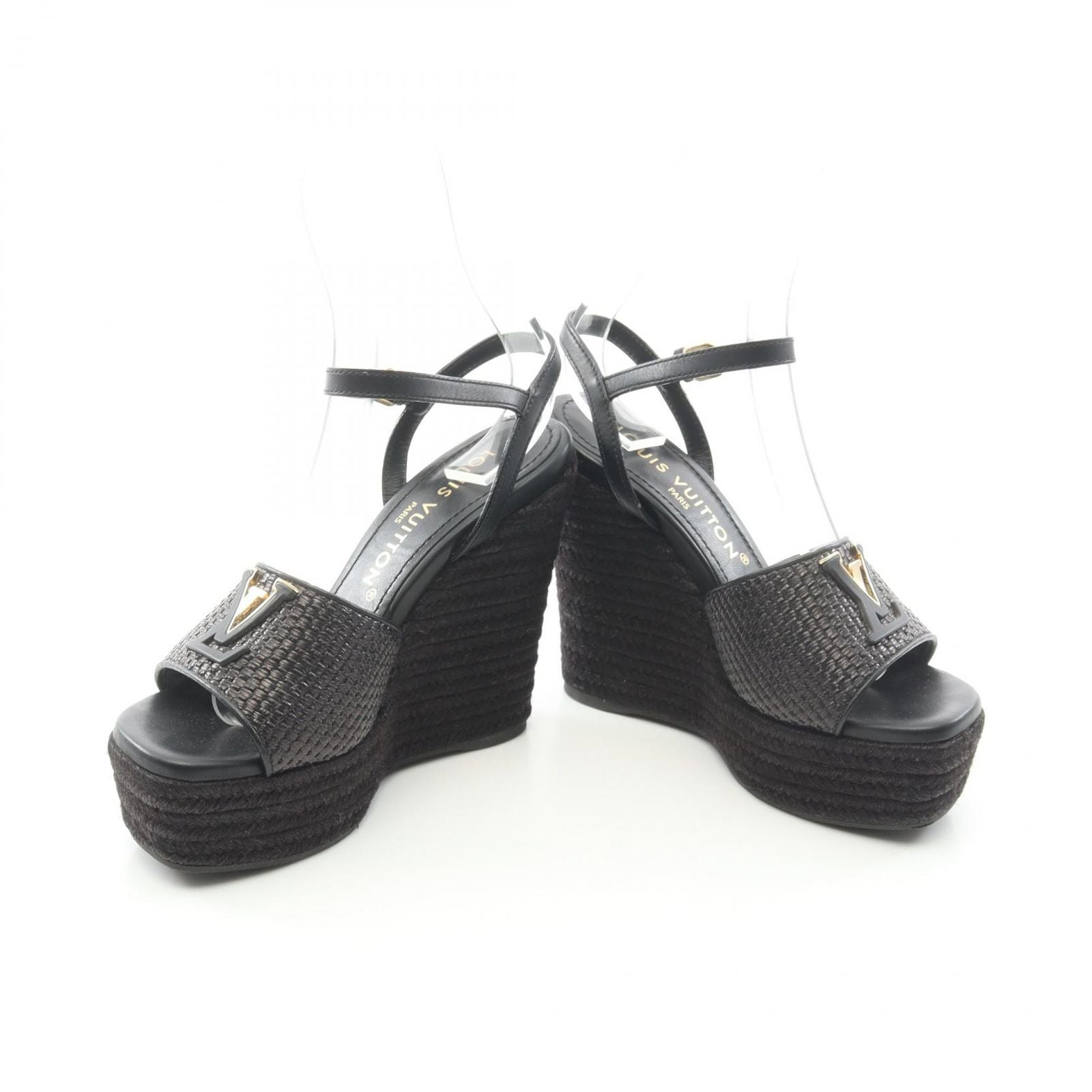 Louis Vuitton Sandals LV Marais Leather Shoes — view 3