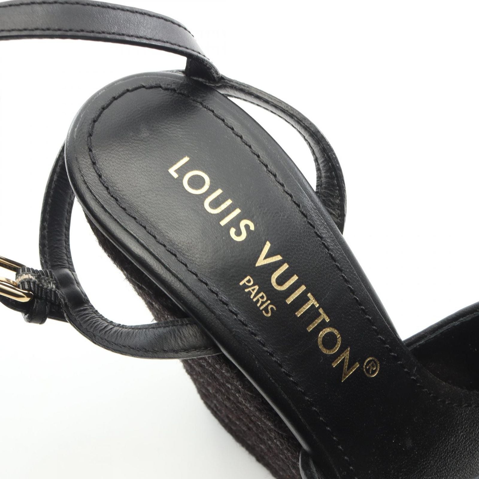 Louis Vuitton Sandals LV Marais Leather Shoes — view 5