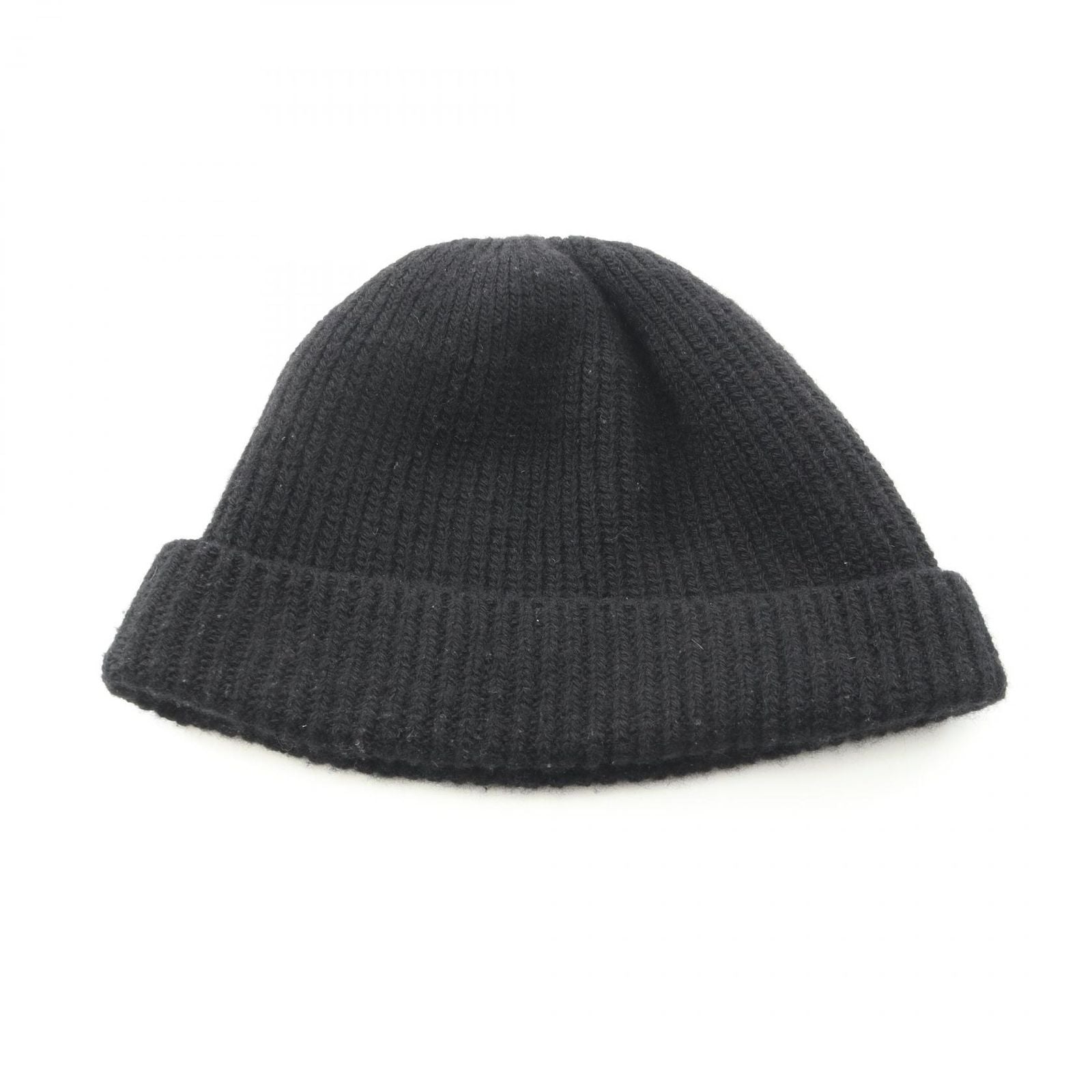 Prada Knit Cap Triangle Plate Cap Wool — view 2