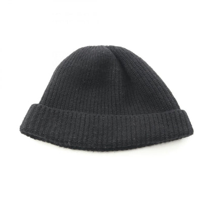 Prada Knit Cap Triangle Plate Cap Wool — view 2