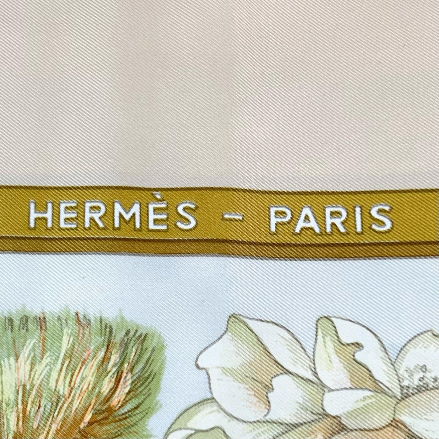 Hermes Carre 90 Silk Orange Brown Scarf — view 5