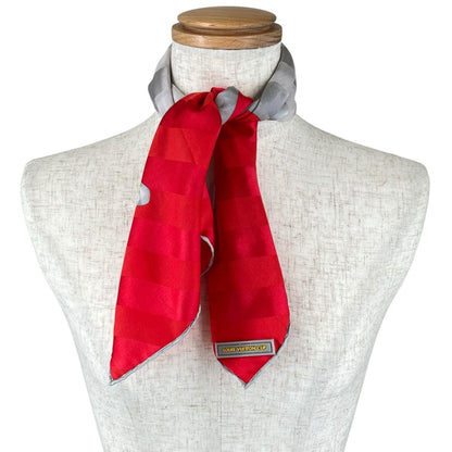 Louis Vuitton LV Cup Silk Red Scarf — view 4