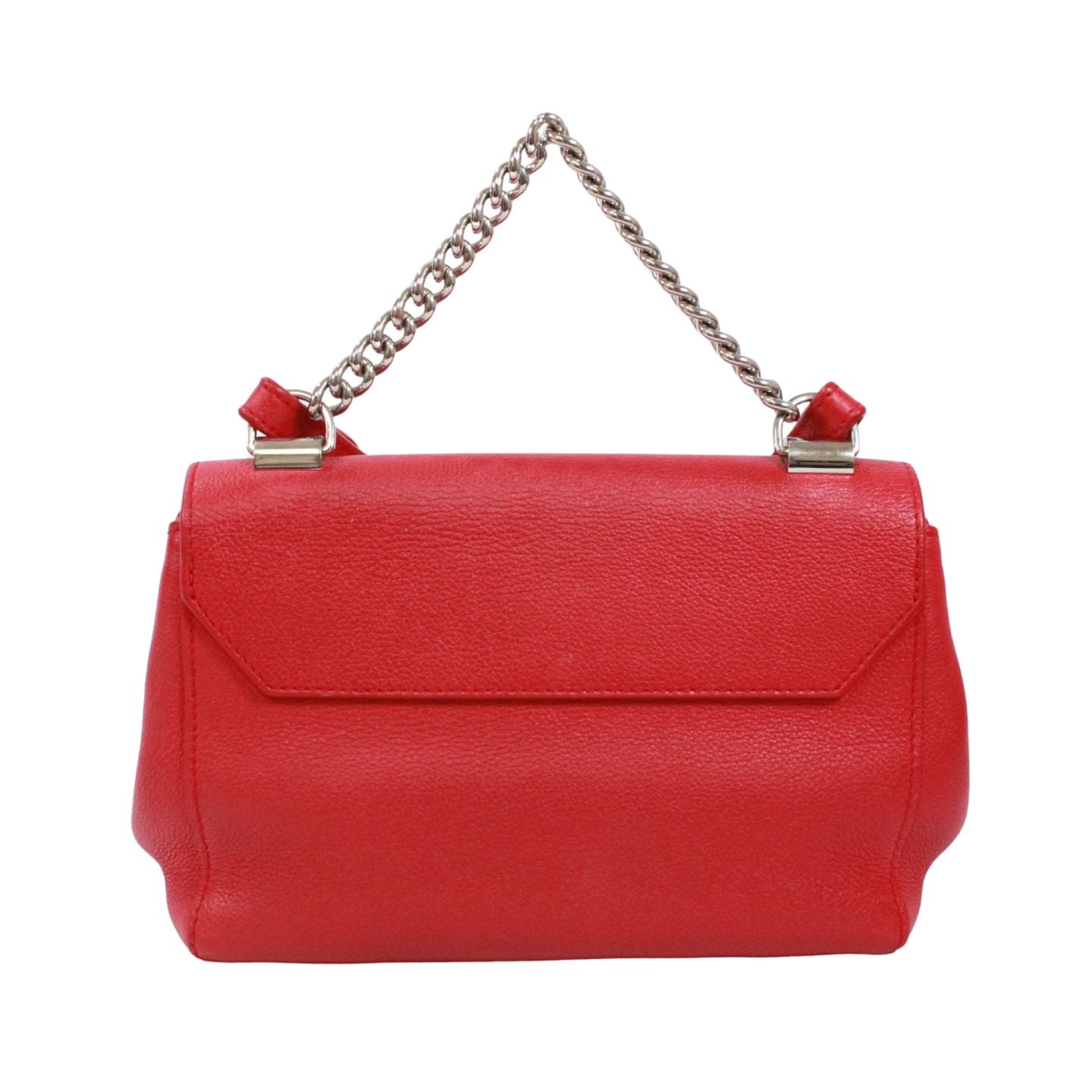 Louis Vuitton Lockme 2 BB Ruby Leather Red Handbag — view 3