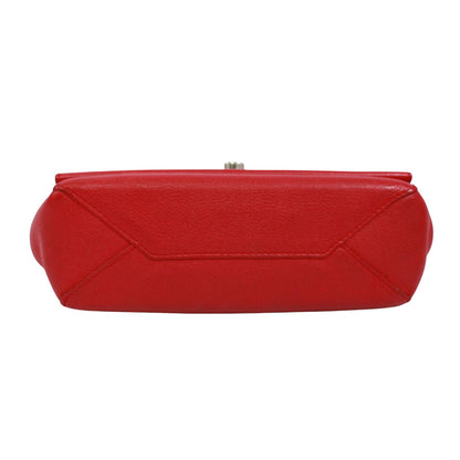 Louis Vuitton Lockme 2 BB Ruby Leather Red Handbag — view 4