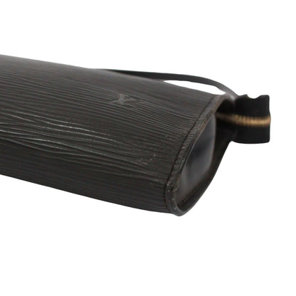 Louis Vuitton Pochette Epi Noir Leather Black Handbag — view 5