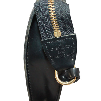 Louis Vuitton Pochette Epi Noir Leather Black Handbag — view 9