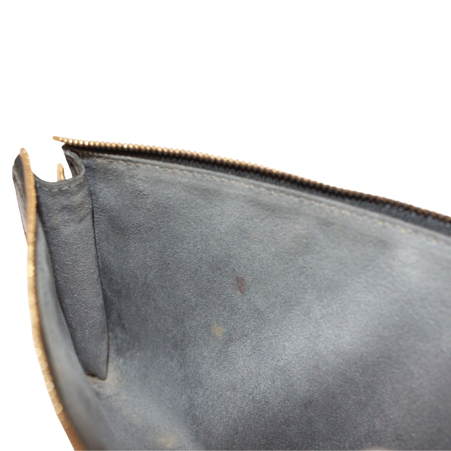 Louis Vuitton Pochette Epi Noir Leather Black Handbag — view 8