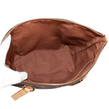 Louis Vuitton Totally PM Monogram Leather Brown Tote Gold — view 8