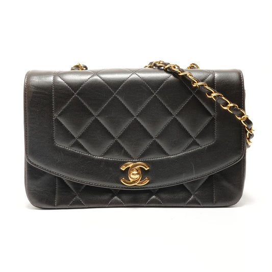 Chanel Shoulder Bag Quilted Diana 23 Lambskin