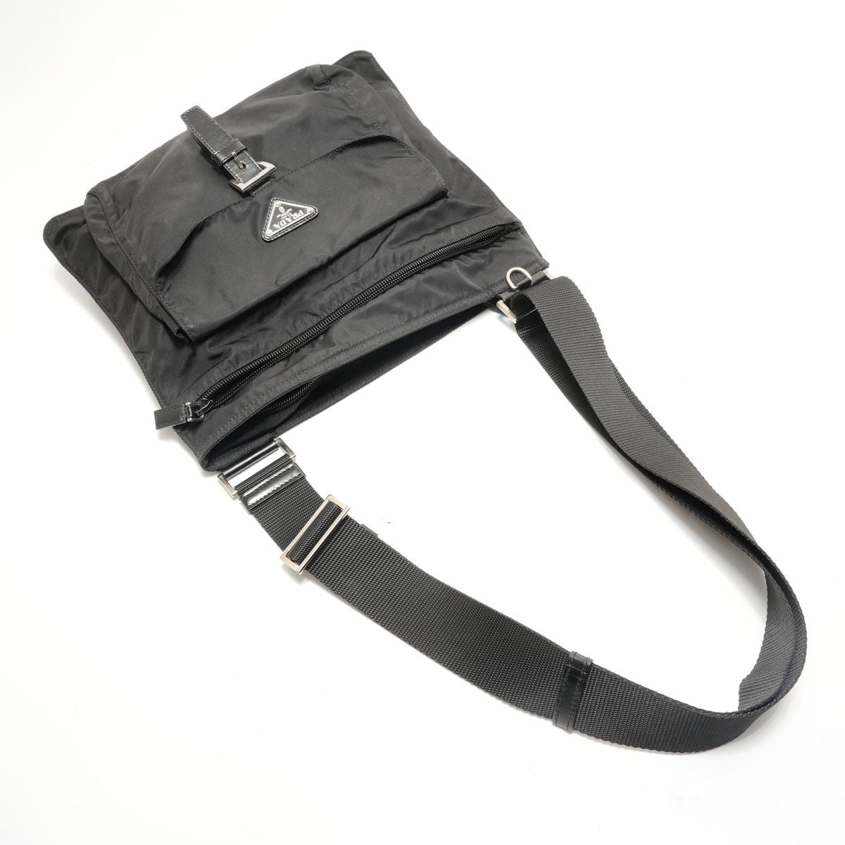 Prada Shoulder Bag Triangle Logo — view 8