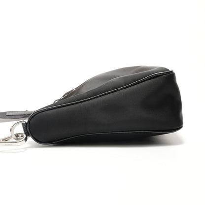 Prada Shoulder Bag with Triangular Plate Pouch — view 3