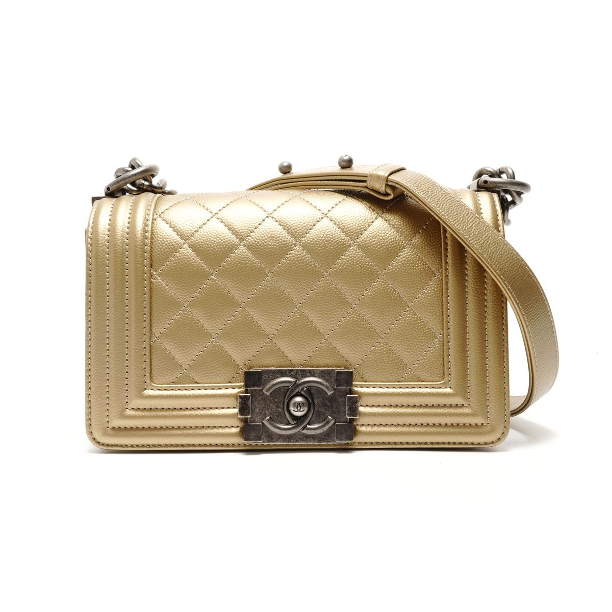 Chanel Shoulder Bag Small Caviar