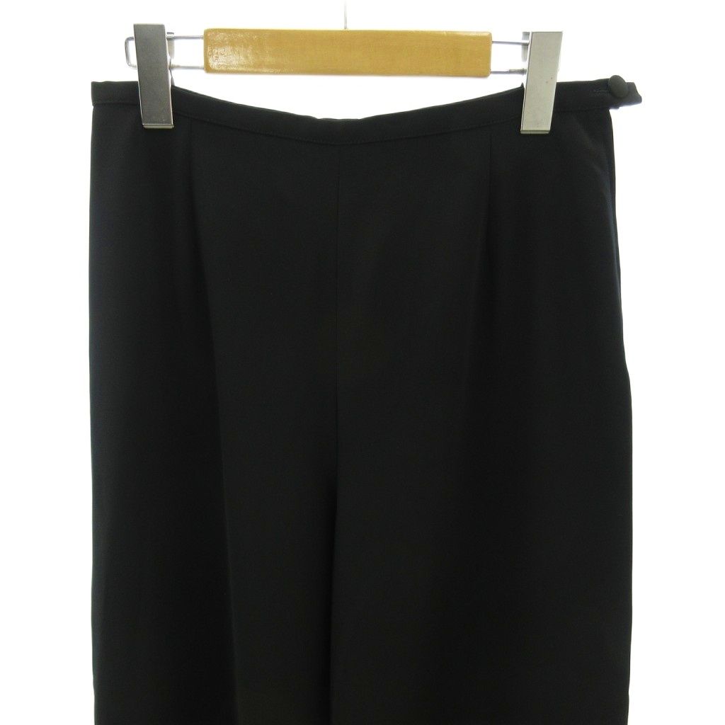 Max Mara Pianoforte Wide Pants Trousers Black — view 3