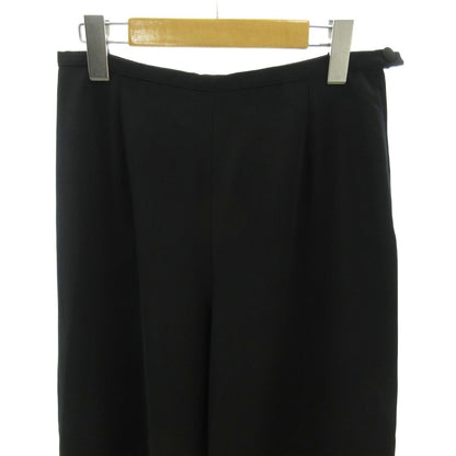 Max Mara Pianoforte Wide Pants Trousers Black — view 3