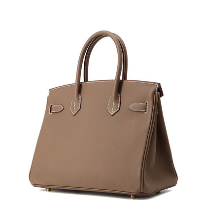 Hermes Birkin 30 Etoupe Gold Epsom Handbag — view 2