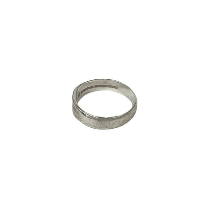 Tiffany & Co Vintage Curved Heart Ring 925 Sterling Silver — view 6