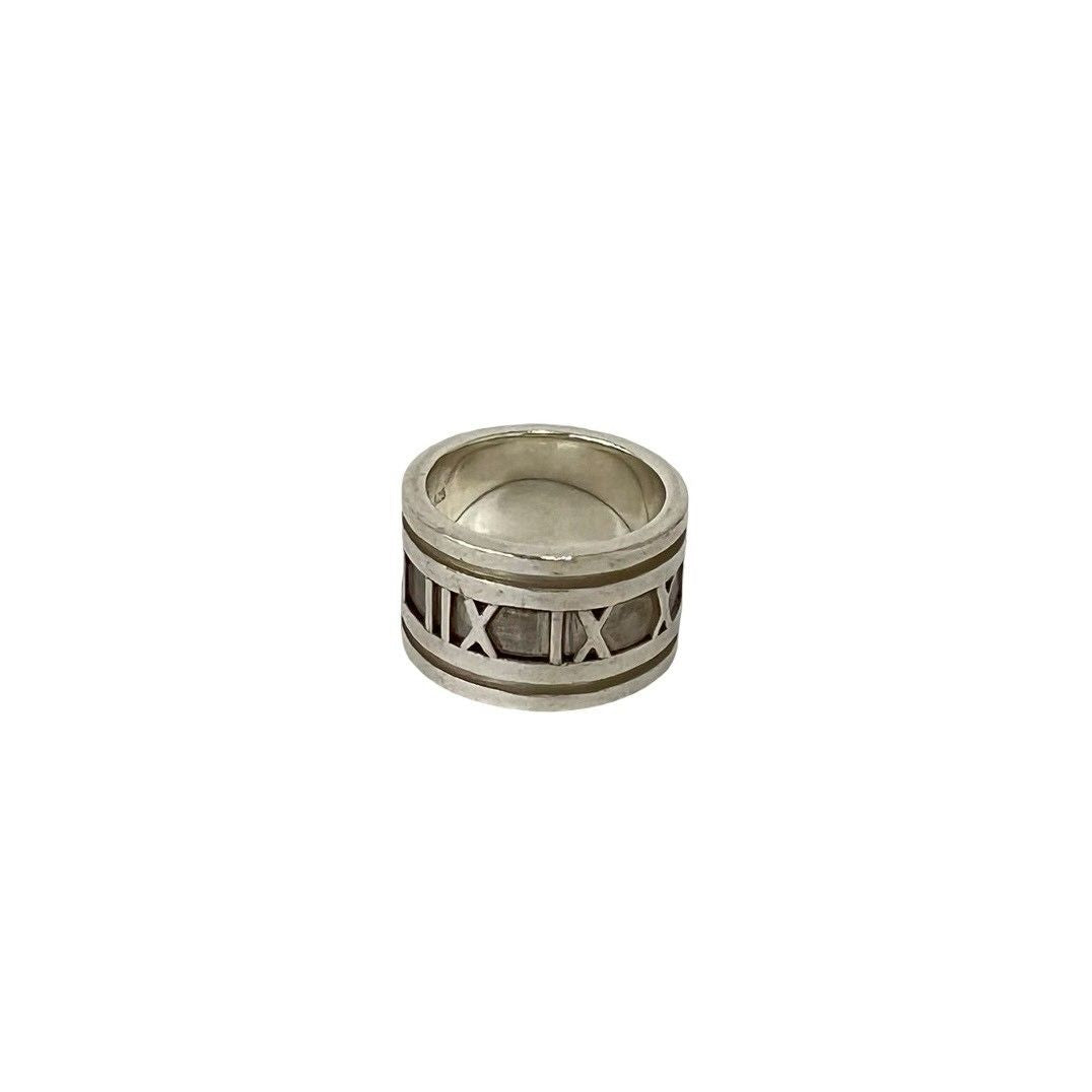 Tiffany & Co Atlas Wide Ring 925 Sterling Silver — view 5