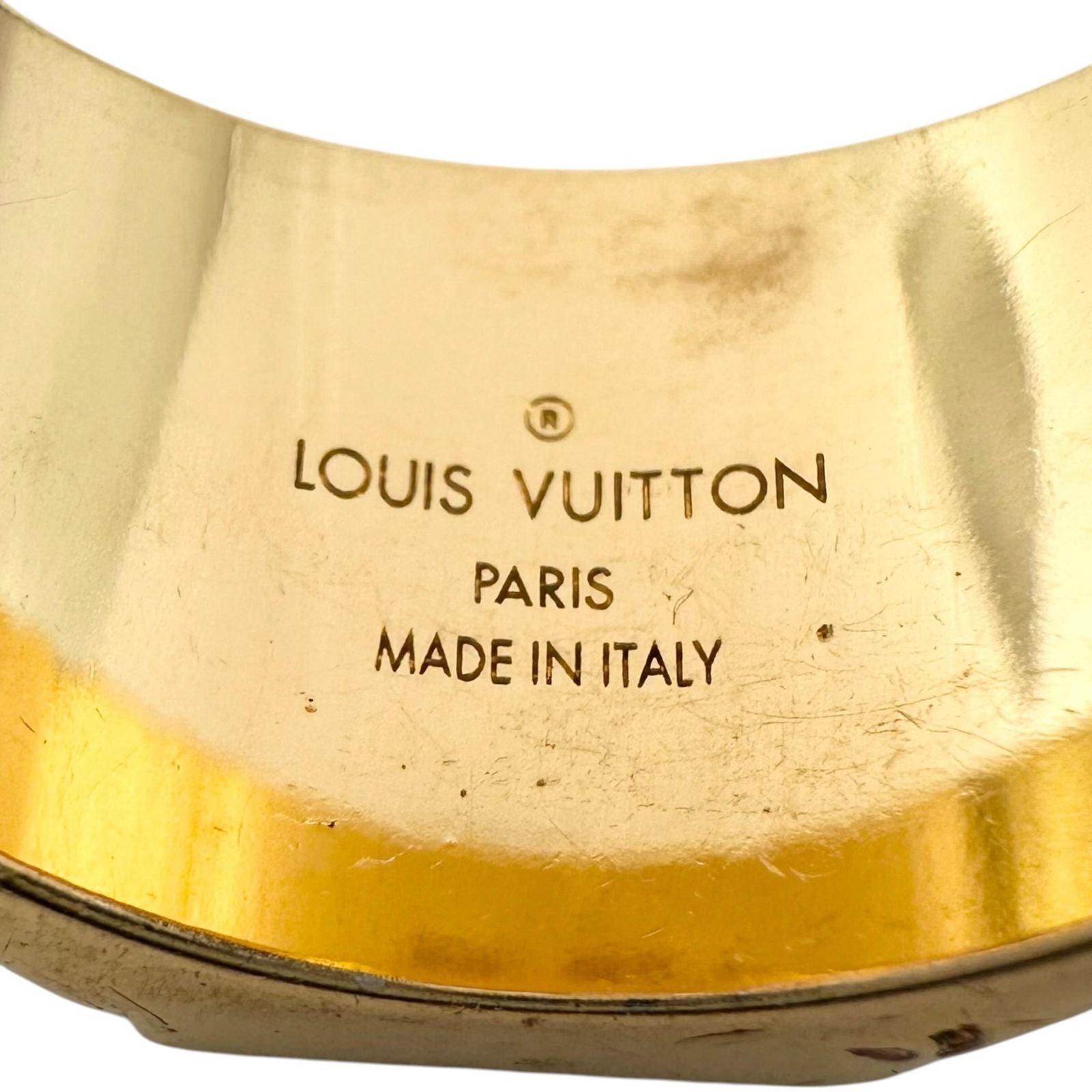 Louis Vuitton Ring Signet Gold Monogram — view 4