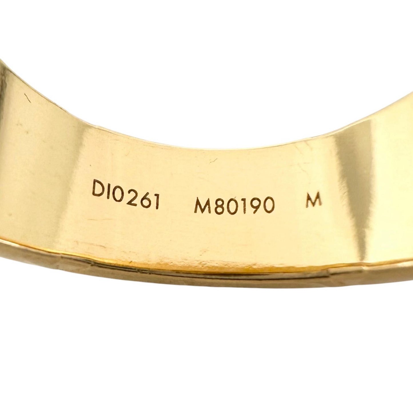 Louis Vuitton Ring Signet Gold Monogram — view 5