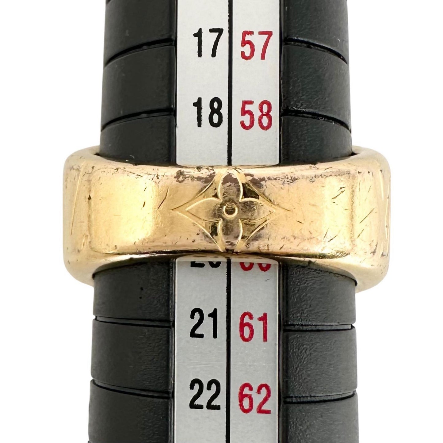 Louis Vuitton Ring Signet Gold Monogram — view 7