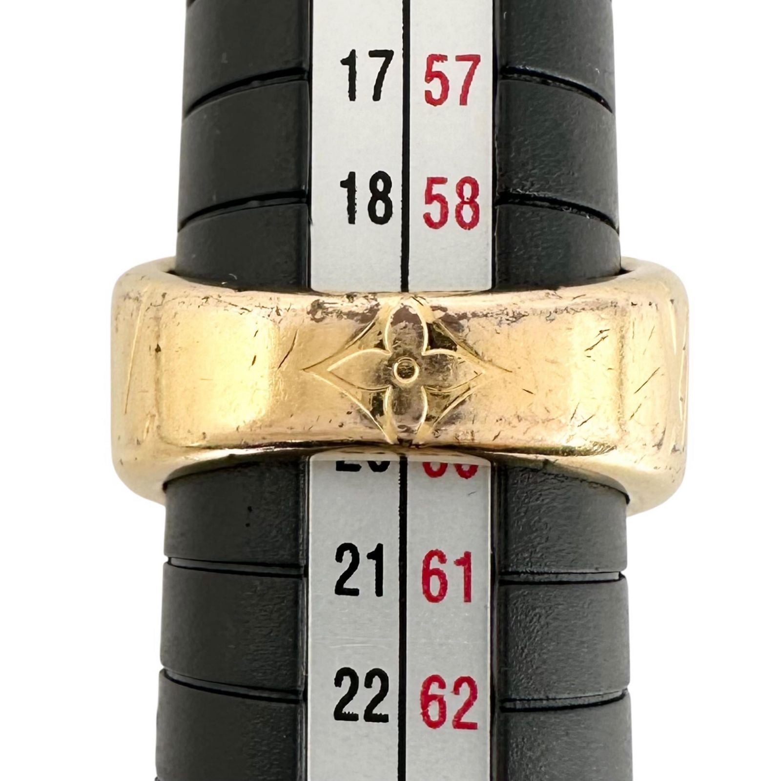 Louis Vuitton Ring Signet Gold Monogram — view 7