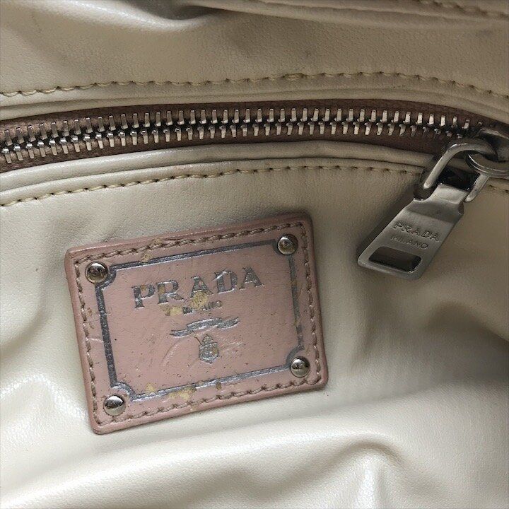 Prada Materasse Leather 2-Way Shoulder Bag Black Purse — view 9