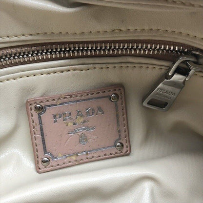 Prada Materasse Leather 2-Way Shoulder Bag Black Purse — view 9