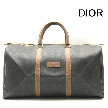 Dior Honeycomb Boston Bag Brown Purse