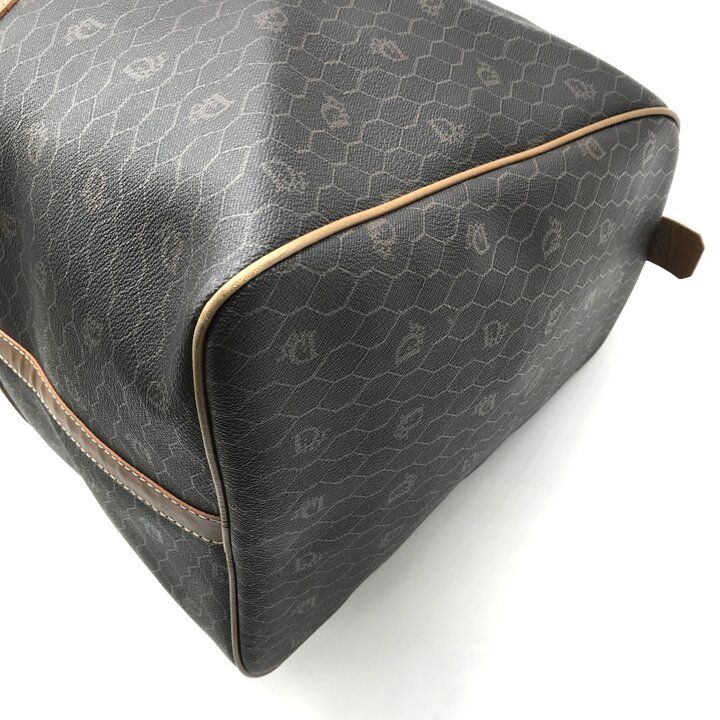 Dior Honeycomb Boston Bag Brown Purse — view 6