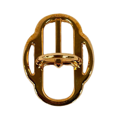 Hermes Scarf Ring Mini Buckle Gold — view 2