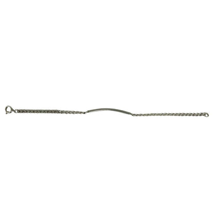 Tiffany & Co Box ID Bracelet 925 Sterling Silver Chain — view 5