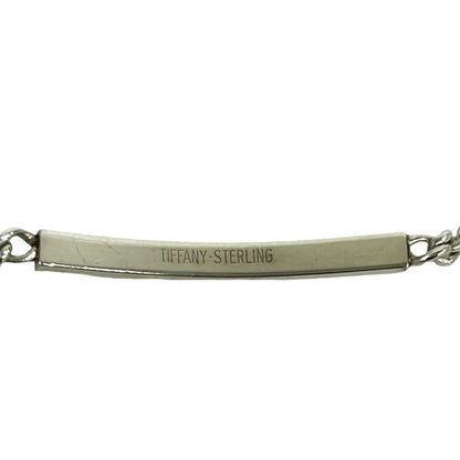 Tiffany & Co Box ID Bracelet 925 Sterling Silver Chain — view 3