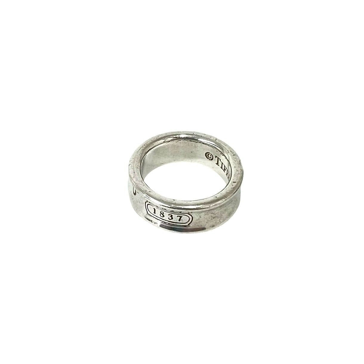 Tiffany & Co Narrow Ring Log 925 Sterling Silver — view 5