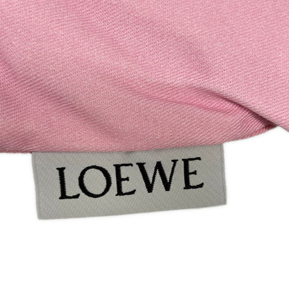 Loewe Pouch Drawstring Pink White Multi Paula'slbiza Cotton — view 5