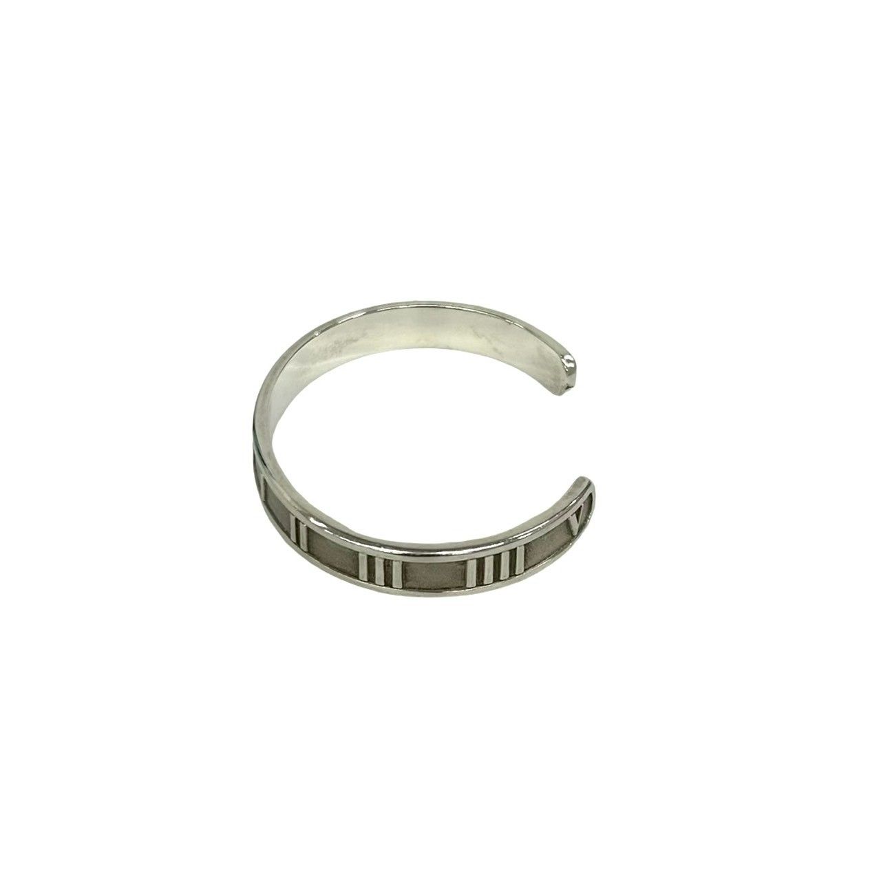 Tiffany & Co Box Atlas Bangle 925 Sterling Silver Bracelet — view 5