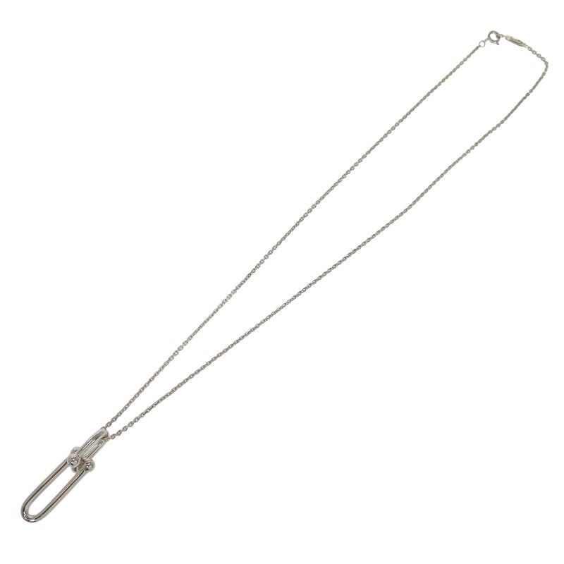 Tiffany & Co Elongated Link Pendant 925 Sterling Silver Gift Large — view 3