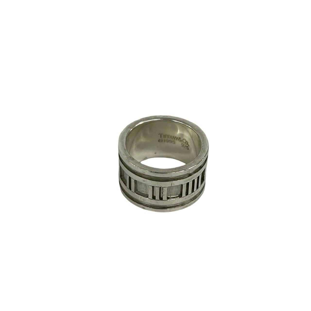 Tiffany & Co Vintage Wide Atlas Ring 925 Sterling Silver — view 5