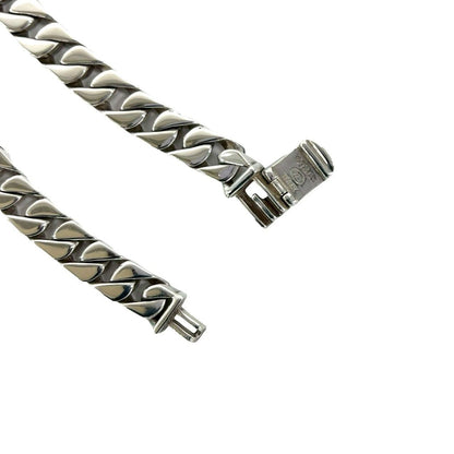 Tiffany & Co Box Bracelet 925 Sterling Silver Chain — view 4