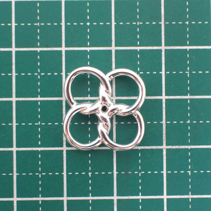 Tiffany & Co 925 Quadro Folio Pendant — view 6