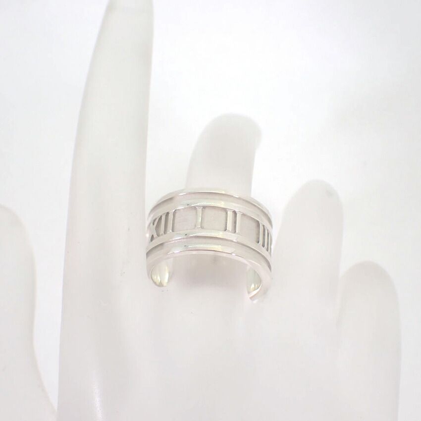 Tiffany & Co 925 Atlas Wide Ring — view 4