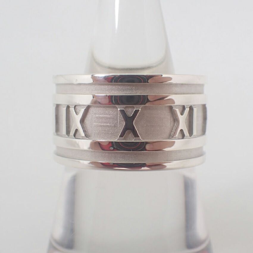 Tiffany & Co 925 Atlas Wide Ring — view 3