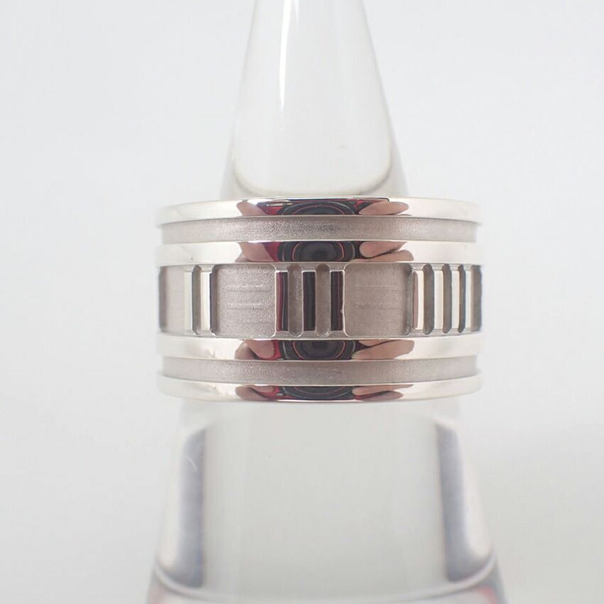 Tiffany & Co 925 Atlas Wide Ring — view 2