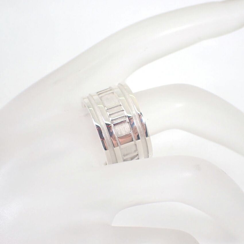 Tiffany & Co 925 Atlas Wide Ring — view 6