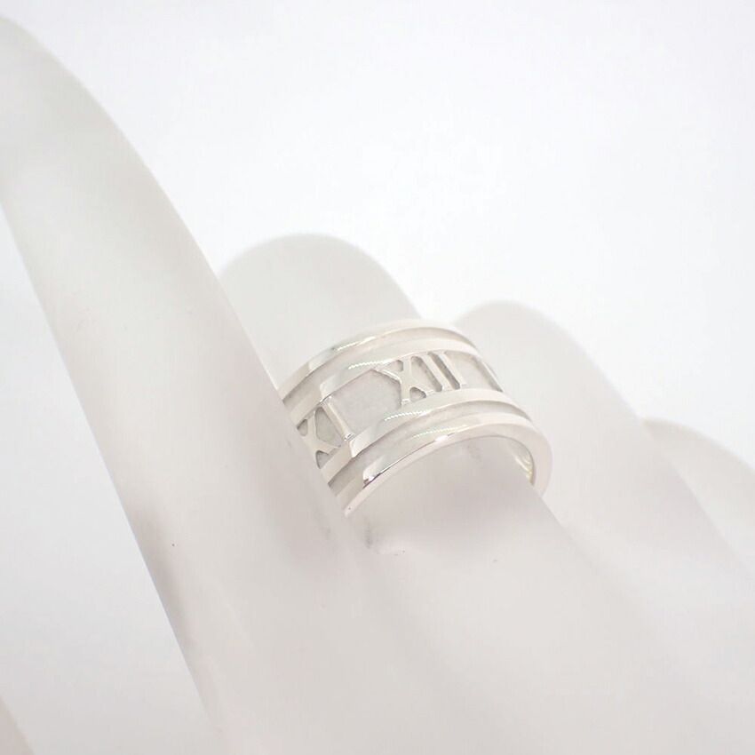 Tiffany & Co 925 Atlas Wide Ring — view 5