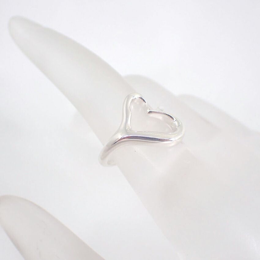 Tiffany & Co 925 Open Heart Ring — view 6