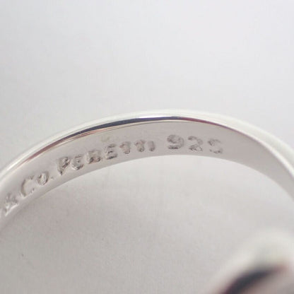 Tiffany & Co 925 Open Heart Ring — view 9