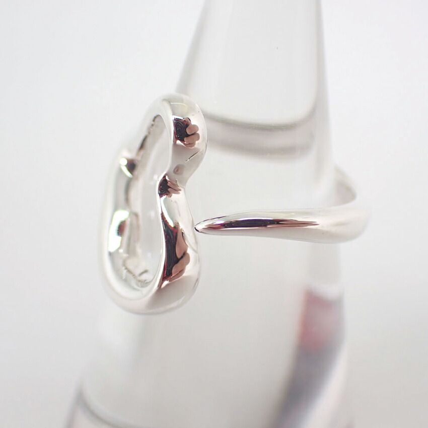 Tiffany & Co 925 Open Heart Ring — view 3