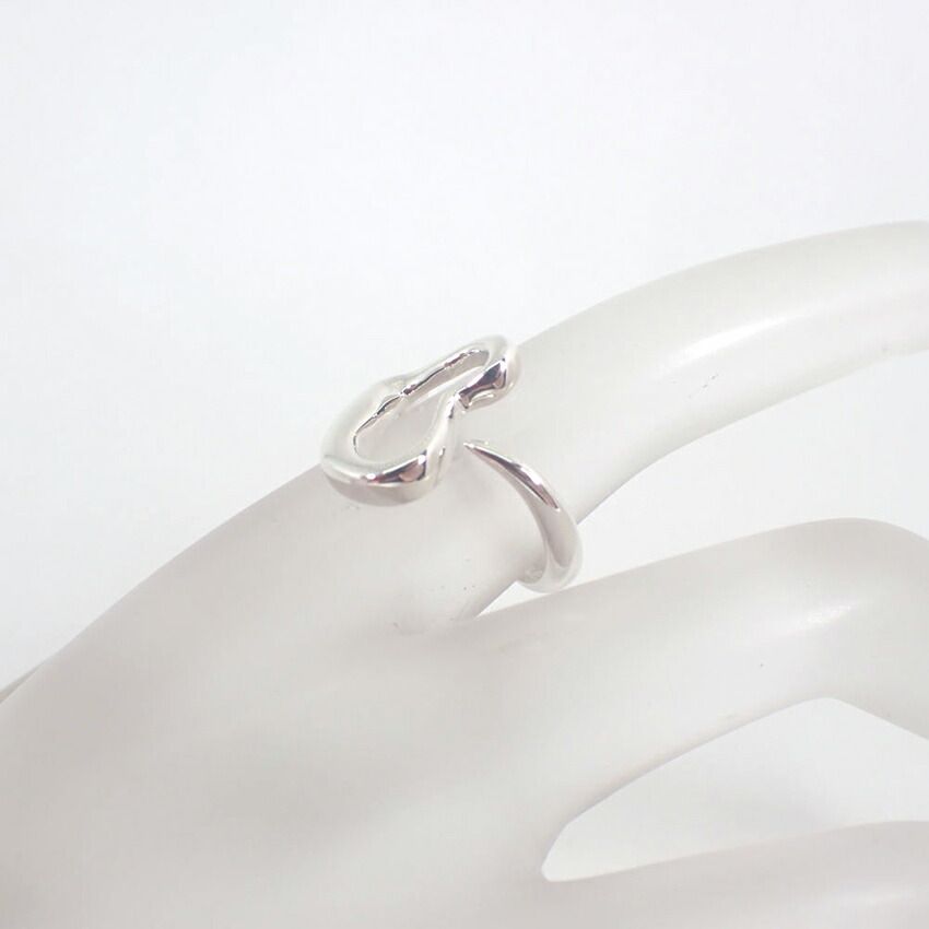Tiffany & Co 925 Open Heart Ring — view 7