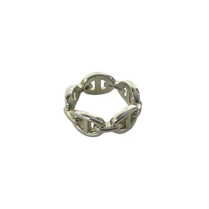 Hermes Enchainee Ring 925 Sterling Silver — view 4